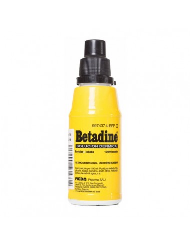 BETADINE 100 MG/ML SOLUCION CUTANEA 1...