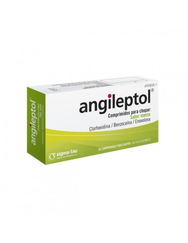 ANGILEPTOL 30 COMPRIMIDOS PARA CHUPAR...