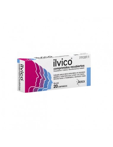 ILVICO 20 COMPRIMIDOS RECUBIERTOS