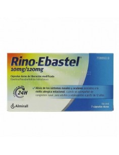 RINO-EBASTEL 10 MG/120 MG 7...