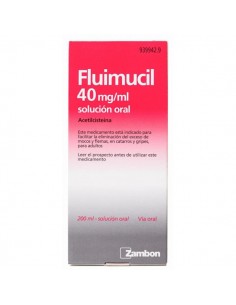 FLUIMUCIL 40 MG/ML SOLUCION...