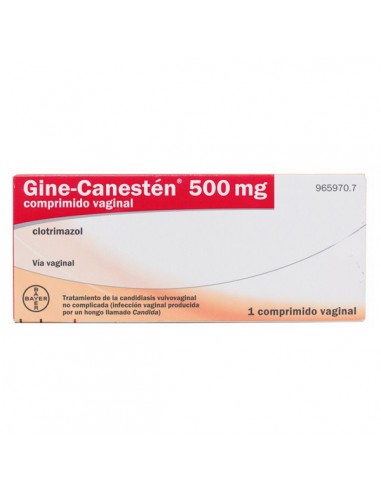 GINE-CANESTEN 500 MG 1 COMPRIMIDO...