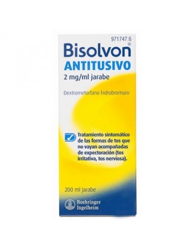 BISOLVON ANTITUSIVO 2 MG/ML JARABE 1...