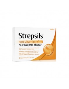 STREPSILS CON VITAMINA C 24...